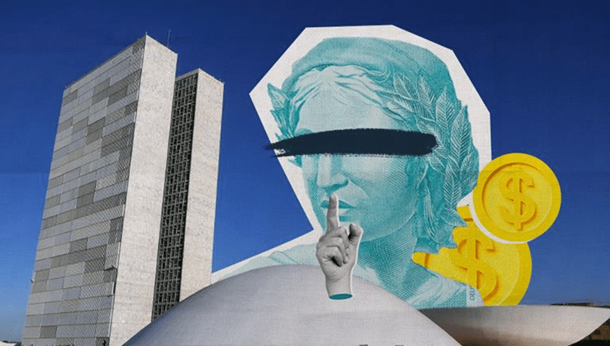 STF julga omissão do Congresso em tributar grandes fortunas.  (Imagem: Roque de Sá/Agência Senado | Arte Migalhas)