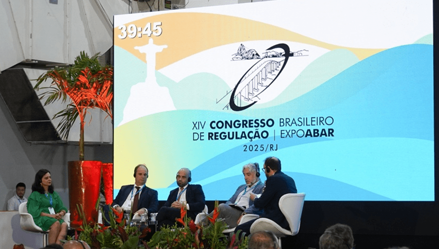 Professor Gustavo Justino participa do XIV Congresso Brasileiro de Regulação (Imagem: Divulgação)