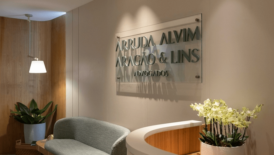Recepção do novo espaço do Arruda Alvim, Aragão & Lins Advogados em São Paulo (Imagem: Miguel Castano )
