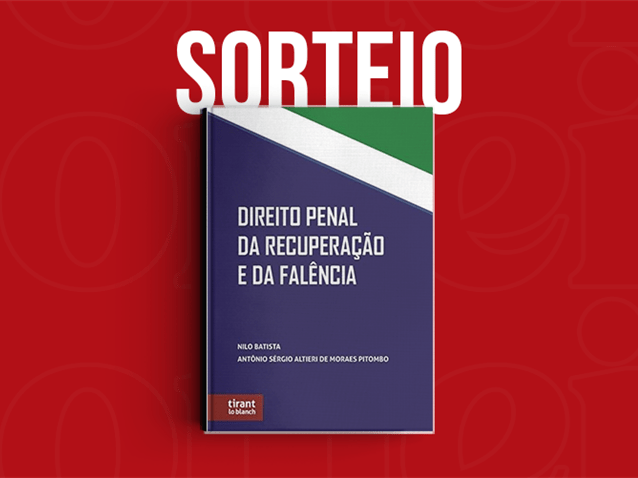 Resultado do sorteio da obra "Direito Penal da Recuperação e da Falência" Resultado do sorteio da obra "Direito Penal da Recuperação e da Falência"