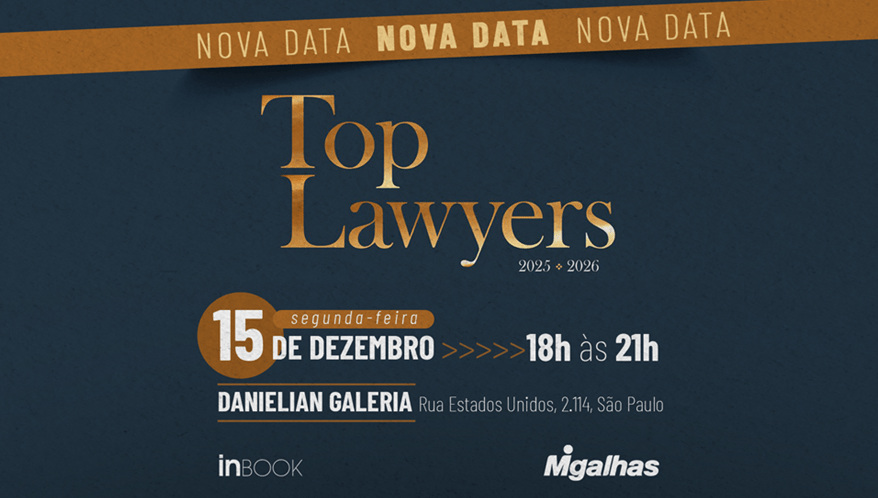 Lançamento acontece dia 15/12, em SP. (Imagem: Migalhas/Redação)