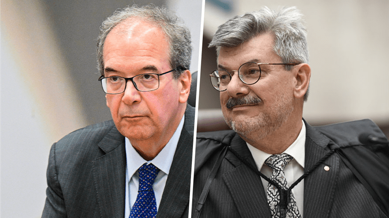  (Imagem: Lucas Pricken/STJ | Sérgio Amaral/STJ)