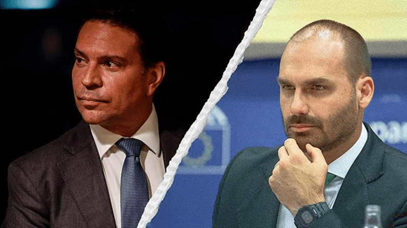  (Imagem: Gabriela Biló/Folhapress/Eduardo Bolsonaro)