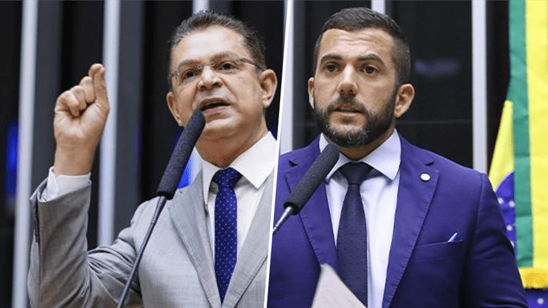  (Imagem: Pablo Valadares/Câmara dos Deputados | Reprodução/Câmara dos Deputados)