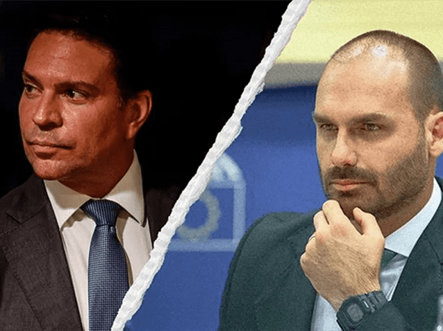  (Imagem: Gabriela Biló/Folhapress | Reprodução/Flickr Eduardo Bolsonaro)