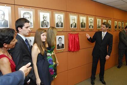 Inauguração do retrato de Sérgio Pinheiro Marçal na galeria de ex-presidentes da AASP