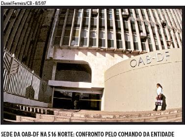 Rede de intrigas na OAB/DF - Matéria do jornal Correio Braziliense