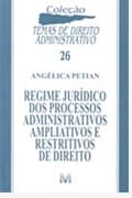 Resultado do sorteio da obra "Regime Jurídico dos Processos Administrativos Ampliativos e Restritivos de Direito"