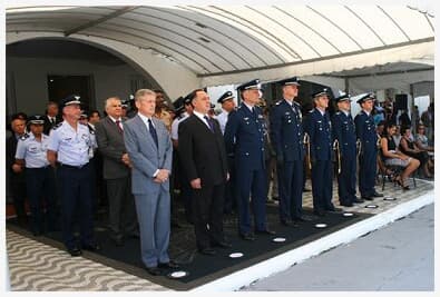 TJ/SP participa de solenidade militar de troca de comandantes aéreos