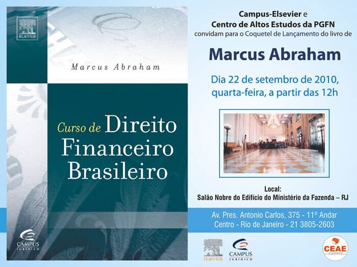 Lançamento Da Obra Curso De Direito Financeiro Brasileiro Migalhas 0023