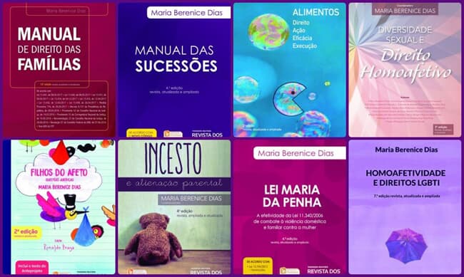 Lançamento das novas edições de livros da advogada Maria Berenice Dias