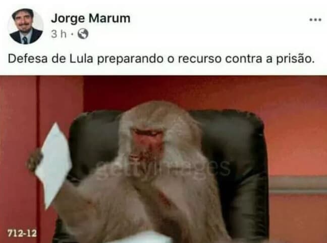 OAB/SP aprova parecer contra promotor que comparou defesa de Lula a macacos