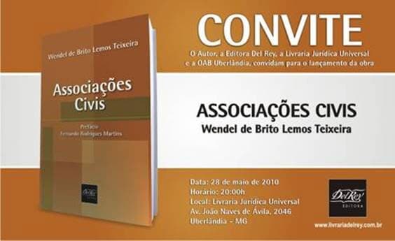 Lançamento da obra "Associações Civis"