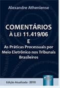 Resultado do sorteio do livro "Comentários à Lei 11.419/06 e As Práticas Processuais por Meio Eletrônico nos Tribunais Brasileiros"