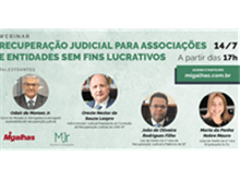 WEBINAR - Recuperação Judicial para Associações e Entidades sem Fins Lucrativos