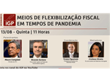 IGP realiza webinar “Meios de flexibilização fiscal em tempos de pandemia”