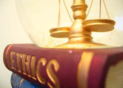 A ética e a lei