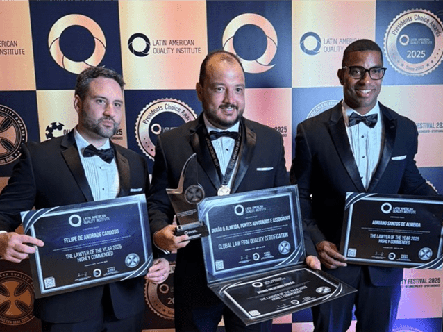 Felipe de Andrade Cardoso, Bruno Medeiros Durão e Adriano de Almeida. (Imagem: Divulgação)