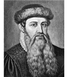 Johannes Gutenberg