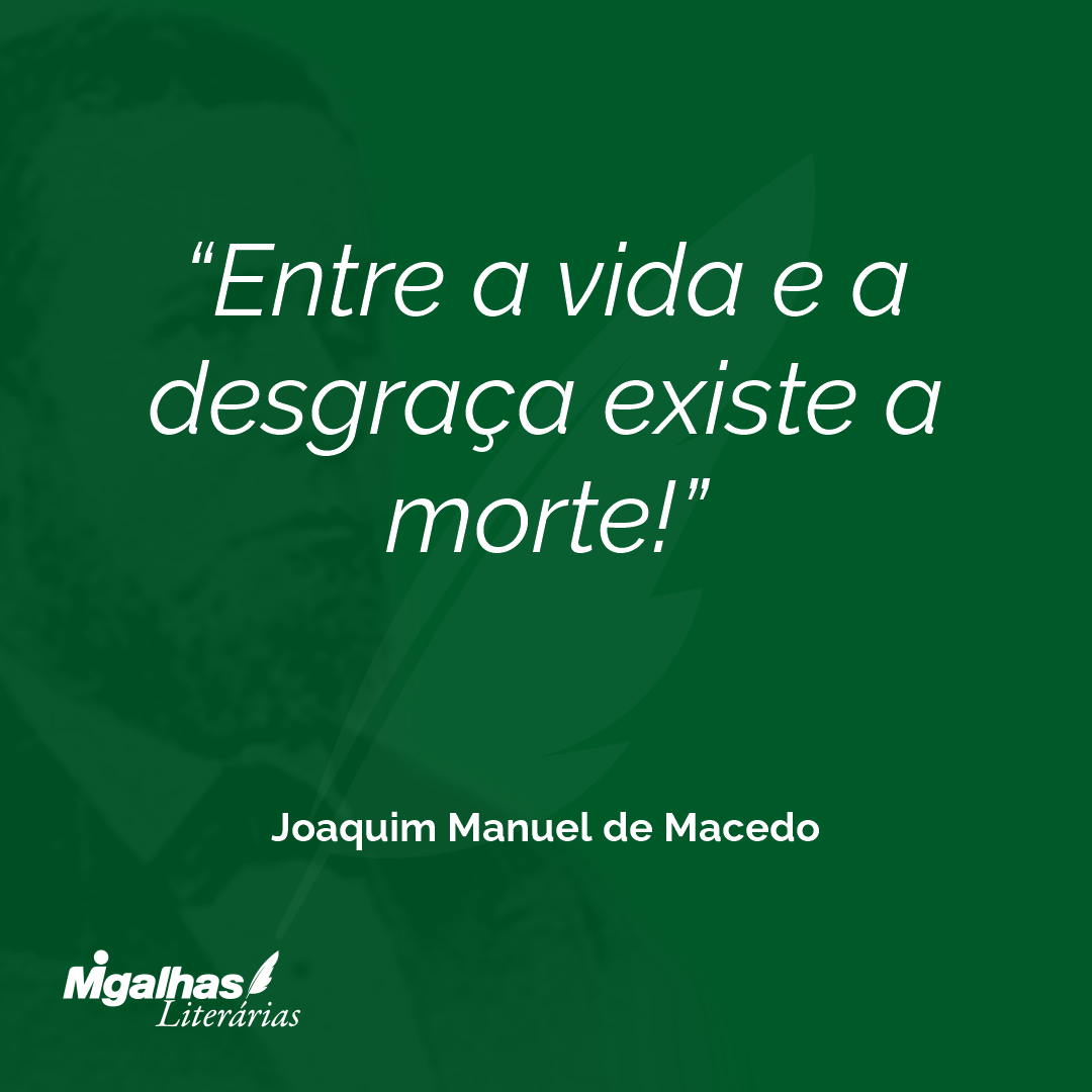 Entre a vida e a desgraça existe a morte!