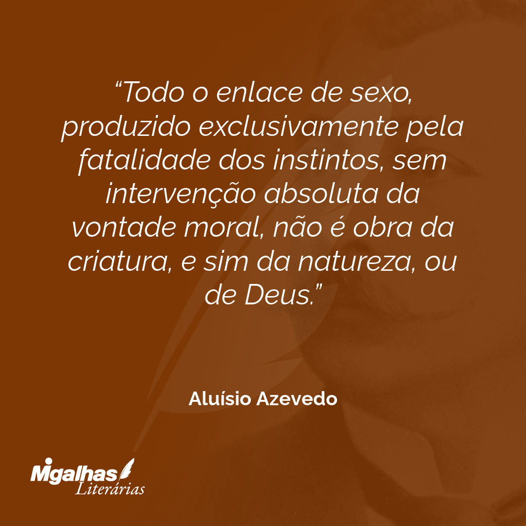 Aluísio Azevedo - Todo o enlace de sexo, produzido exclusivamente pe...