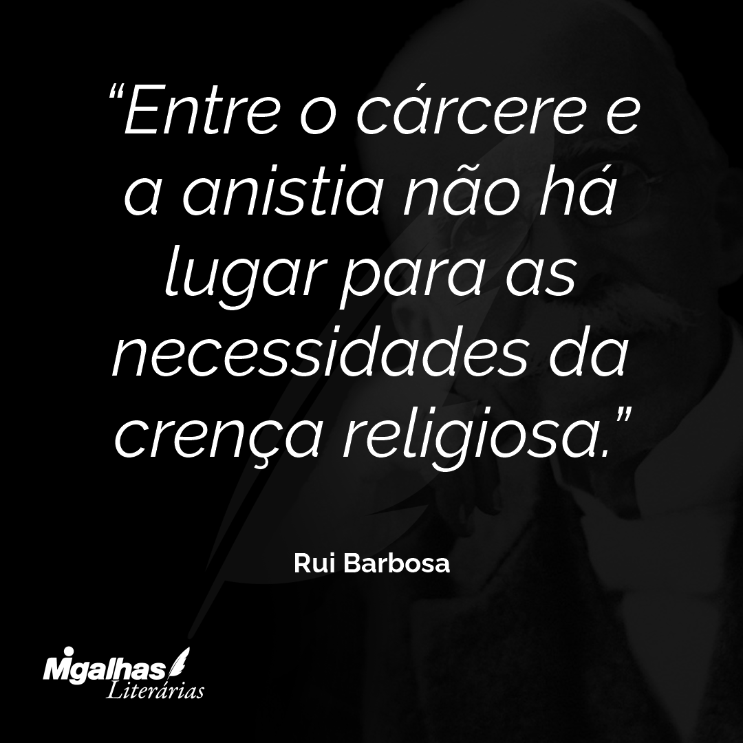 Entre o cárcere e a anistia não há lugar para as necessidades da crença religiosa.